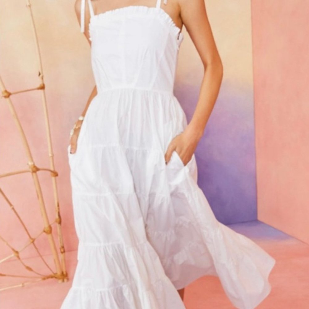 Ulla Johnson Ellyn Dress in White